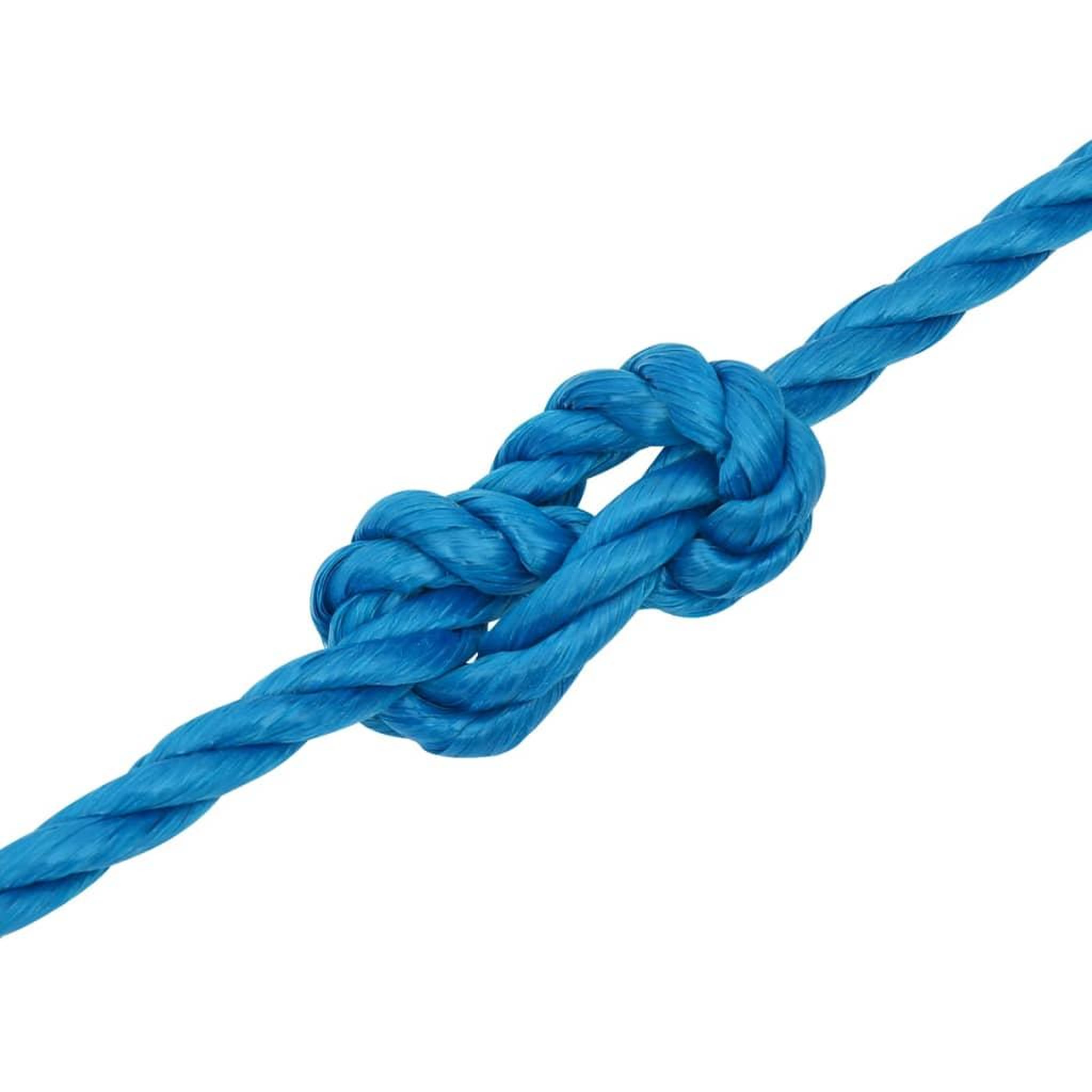 Voir la diapositive 5 : VIDAXL Corde de travail Bleu 24 mm 50 m polypropylene