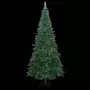 VIDAXL Arbre de Noël artificiel pre-eclaire et boules L 240 cm vert