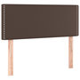 Voir la diapositive 2 : VIDAXL Tete de lit Marron 80x5x78/88 cm Similicuir
