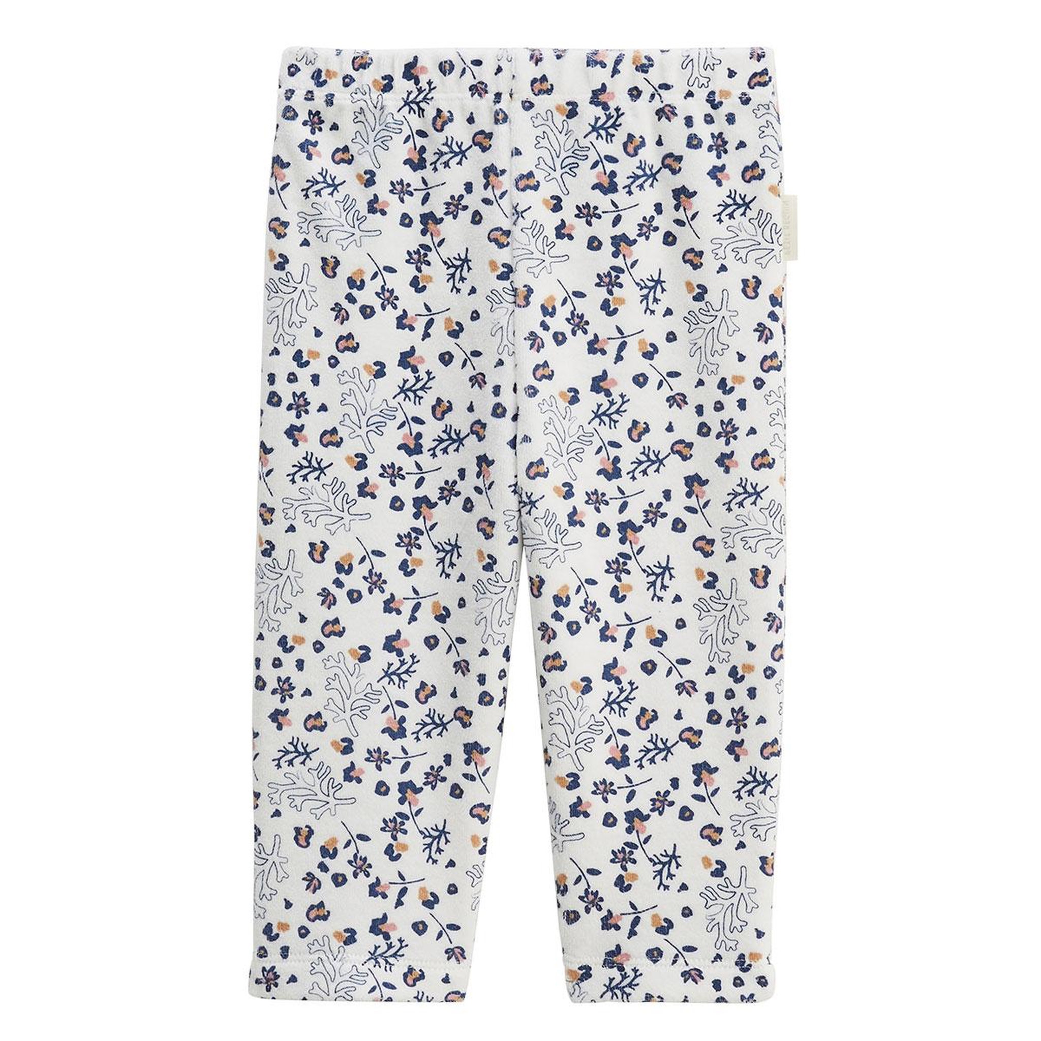 Voir la diapositive 3 : Petit Béguin Lot de 2 pyjamas enfant 2 pièces en velours céleste