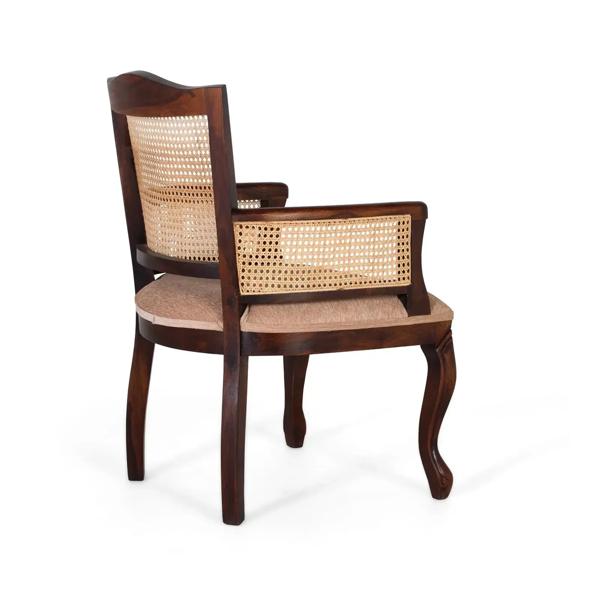 Voir la diapositive 4 : GINER Y COLOMER SL Fauteuil en bois d'acacia 64 cm style rustique vintage
