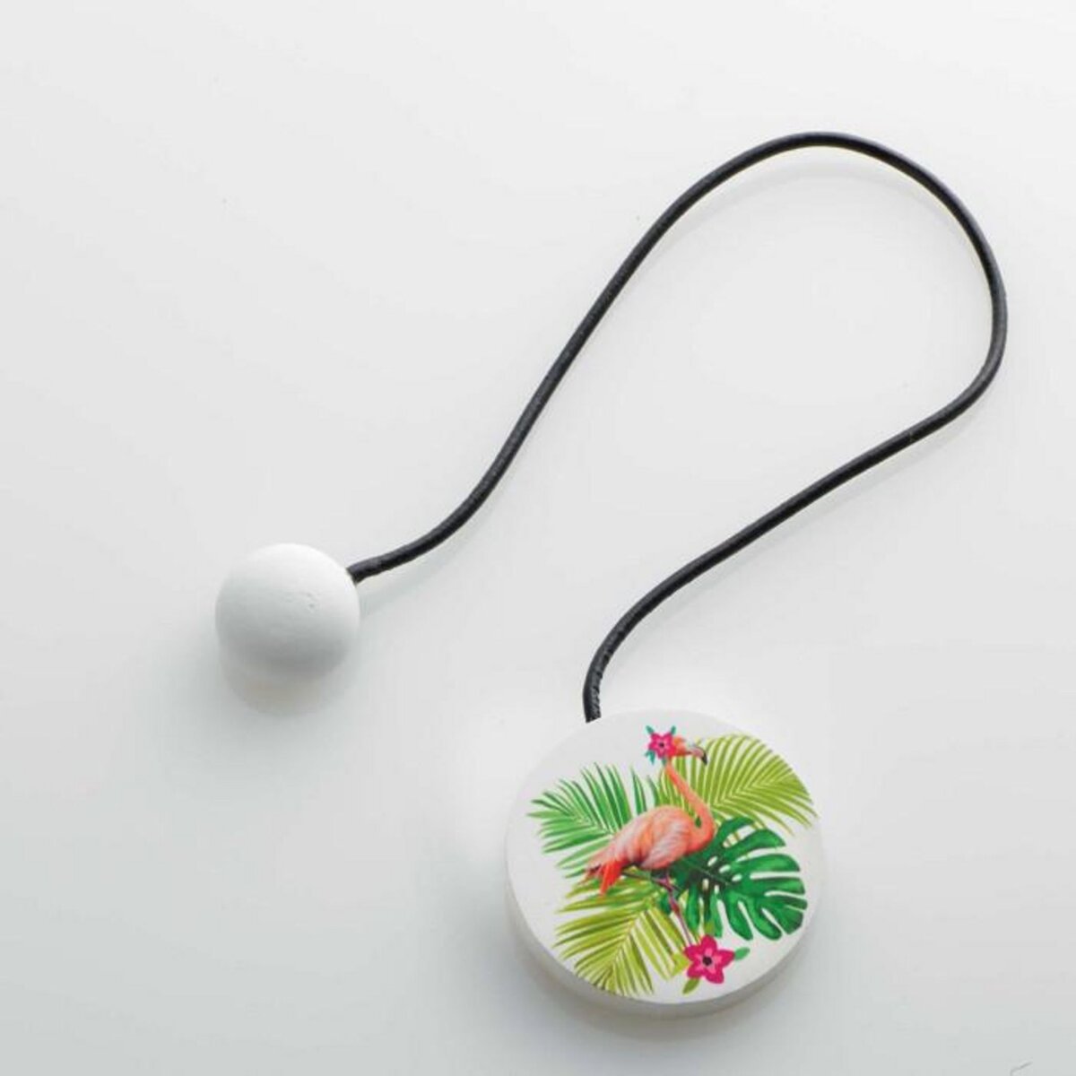 Paris Prix Embrasse de Rideau Aimantée  Flamingotic  43cm Vert