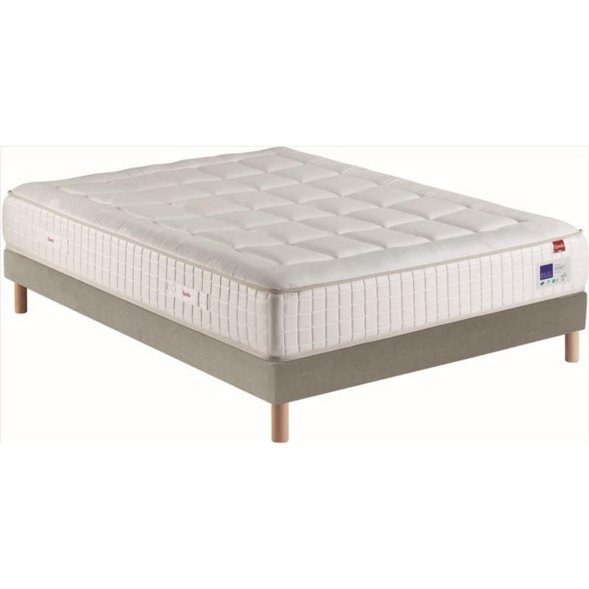 EPEDA Ensemble matelas et sommier Epeda BEAU DORMIR NATUREL 160x200 cm