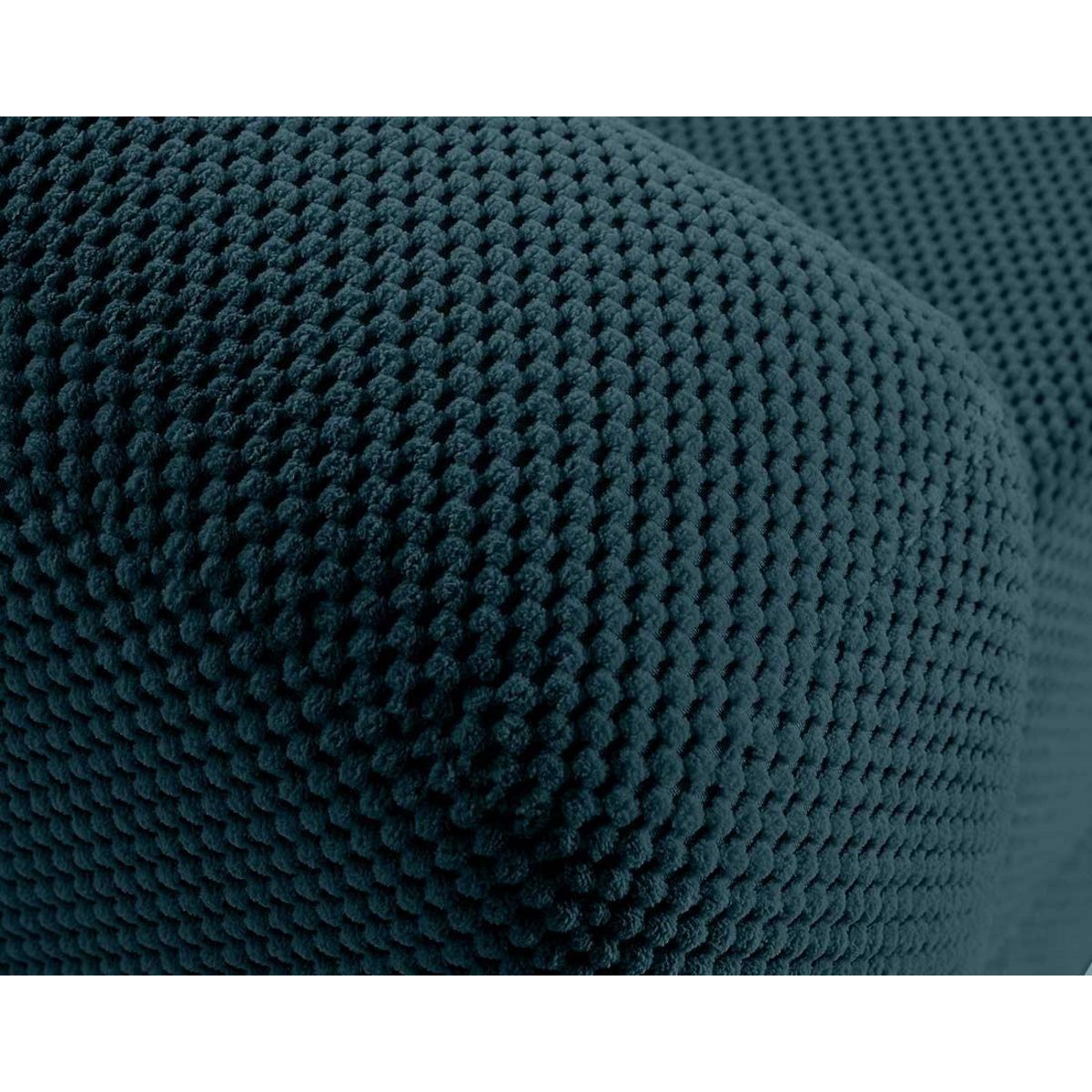 BEST MOBILIER Nuvia - canapé convertible déplimousse 3 places en velours texturé