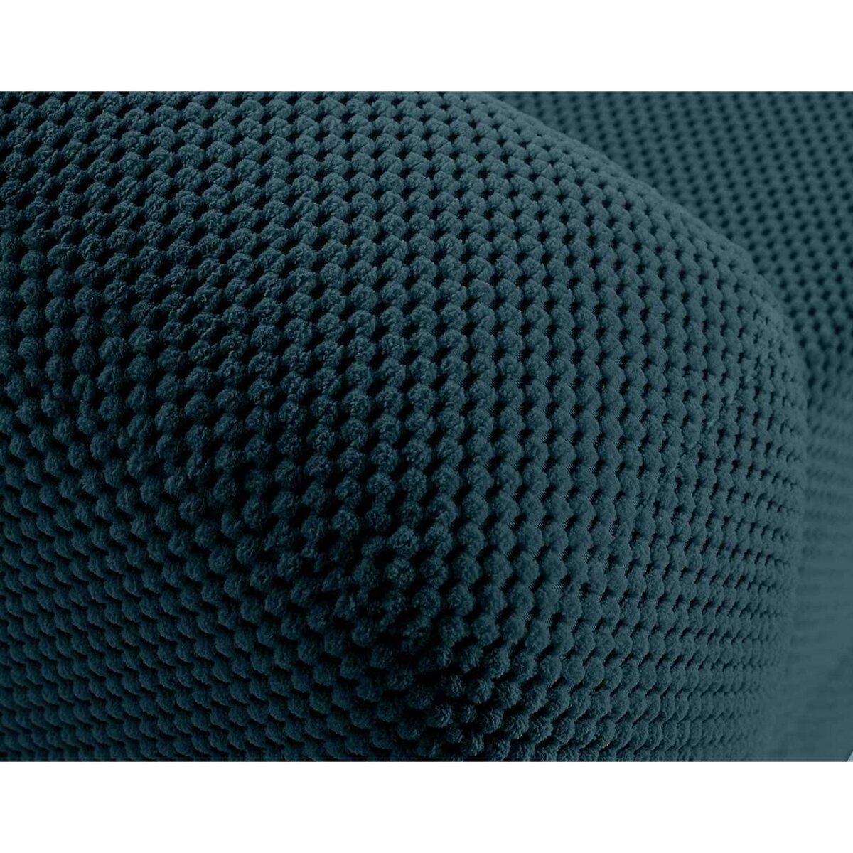 BEST MOBILIER Nuvia - canapé convertible déplimousse 3 places en velours texturé