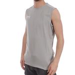 HUNGARIA Débardeur  aux Bandes Bleues Homme Hungaria Training Pro Sleveless. Coloris disponibles : Gris