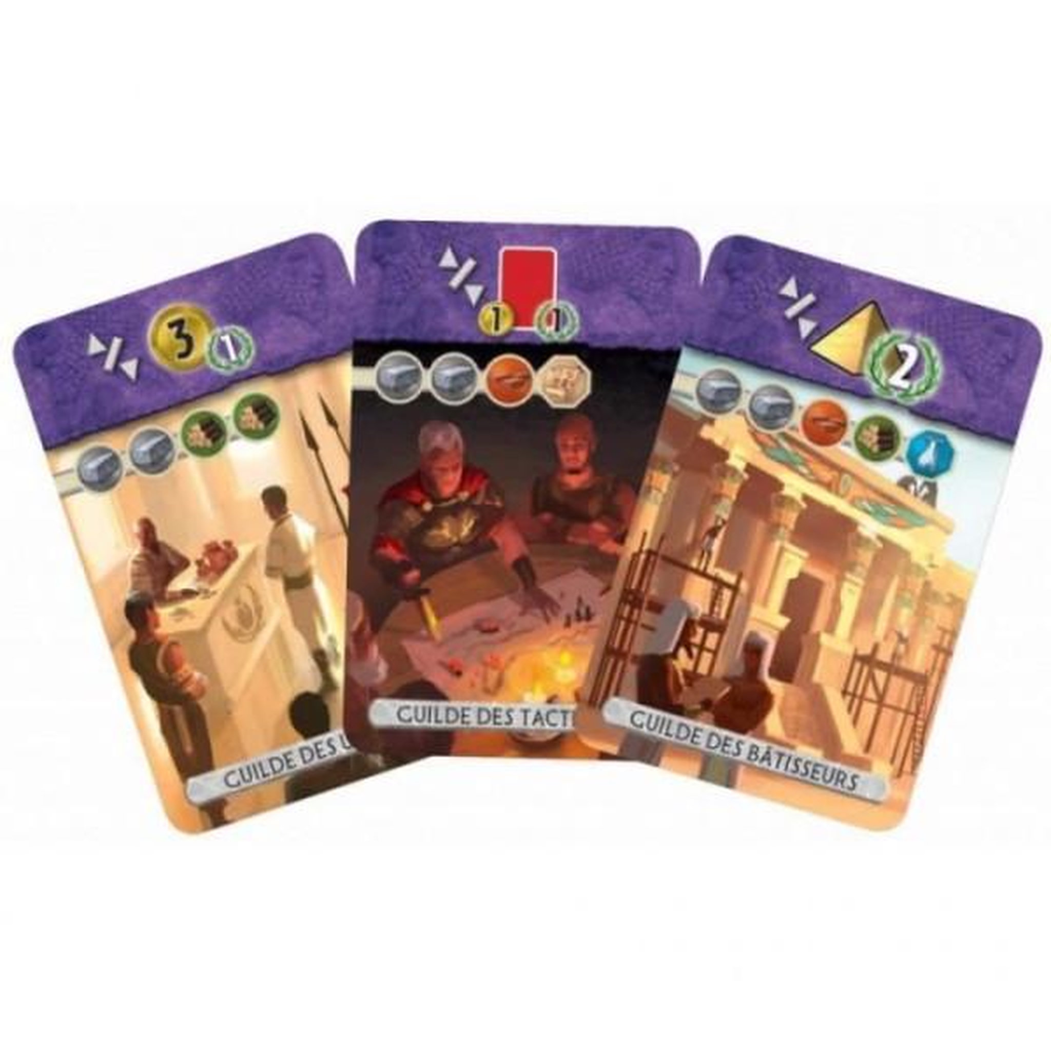 Voir la diapositive 2 : Asmodee Asmodée - repos production - 7 wonders : duel - unbox now- jeu de société - a partir de 10 ans - 2 joueurs - 30 minutes