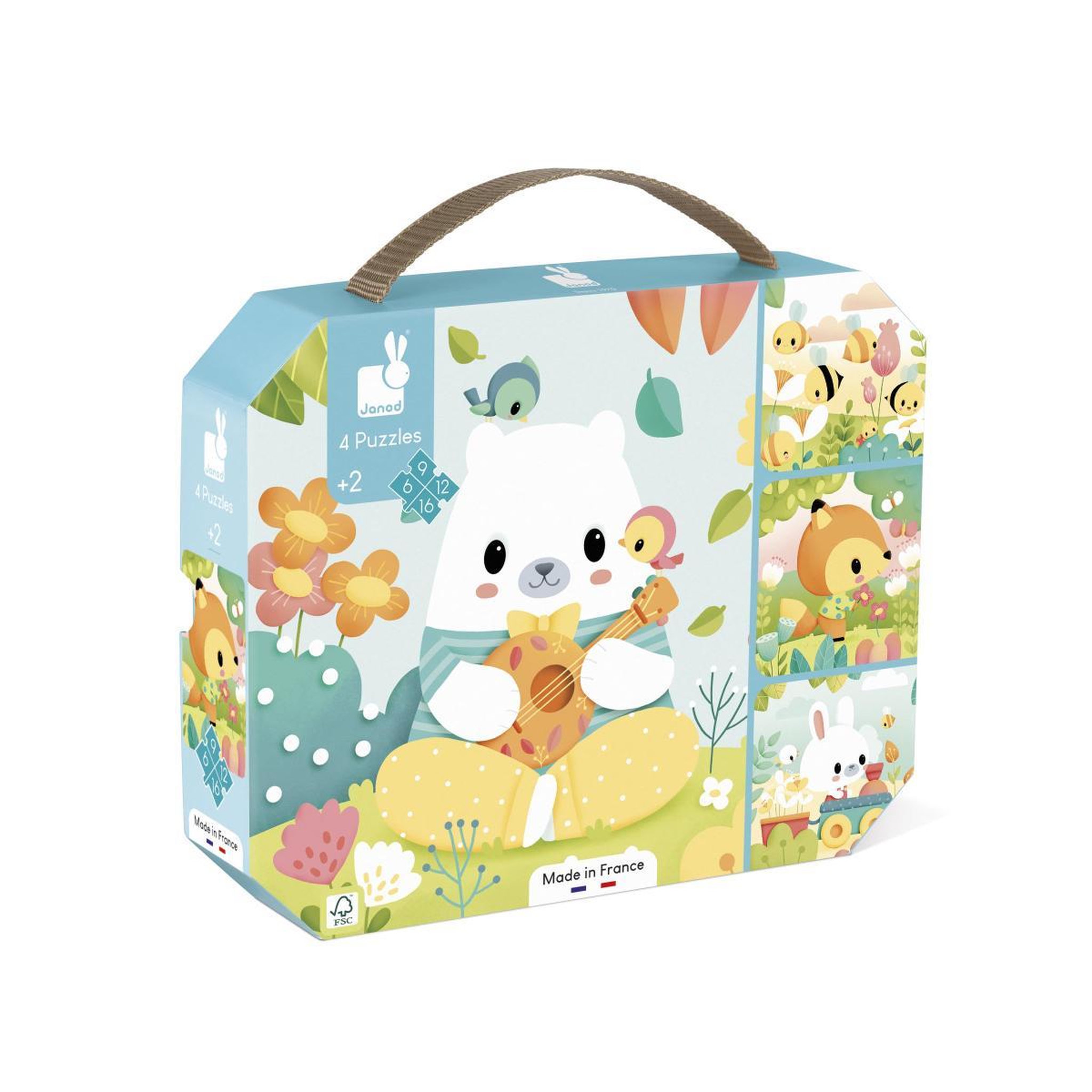 JANOD 4 puzzles evolutifs collection Pure