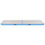 Voir la diapositive 6 : VIDAXL Tapis gonflable de gymnastique avec pompe 500x100x10cm PVC Bleu