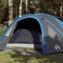 Voir la diapositive 1 : VIDAXL Tente de camping a dome 4 personnes bleu impermeable