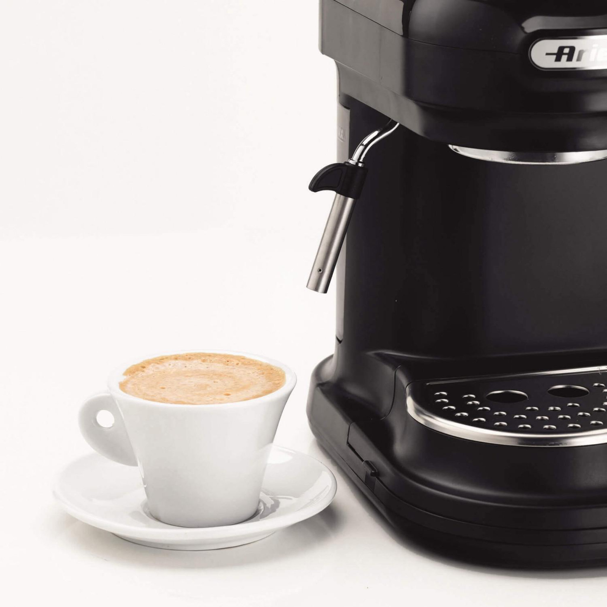 Voir la diapositive 3 : ARIETE Machine à café expresso manuelle automatique ariete 1318 0,8 l noir