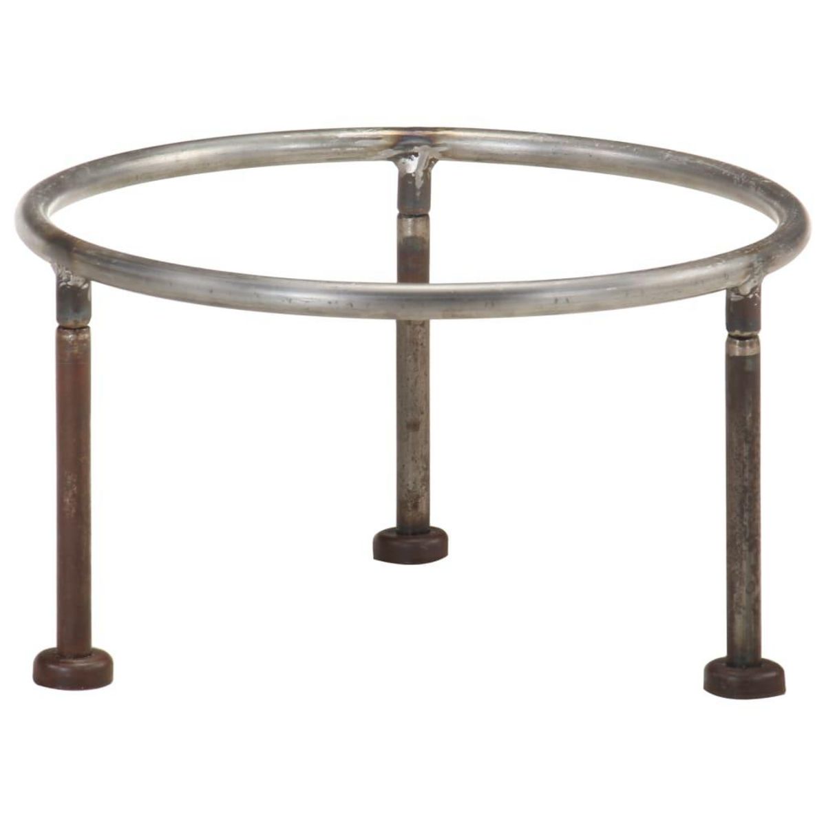 VIDAXL Foyer rustique colore Ø 40 cm Fer