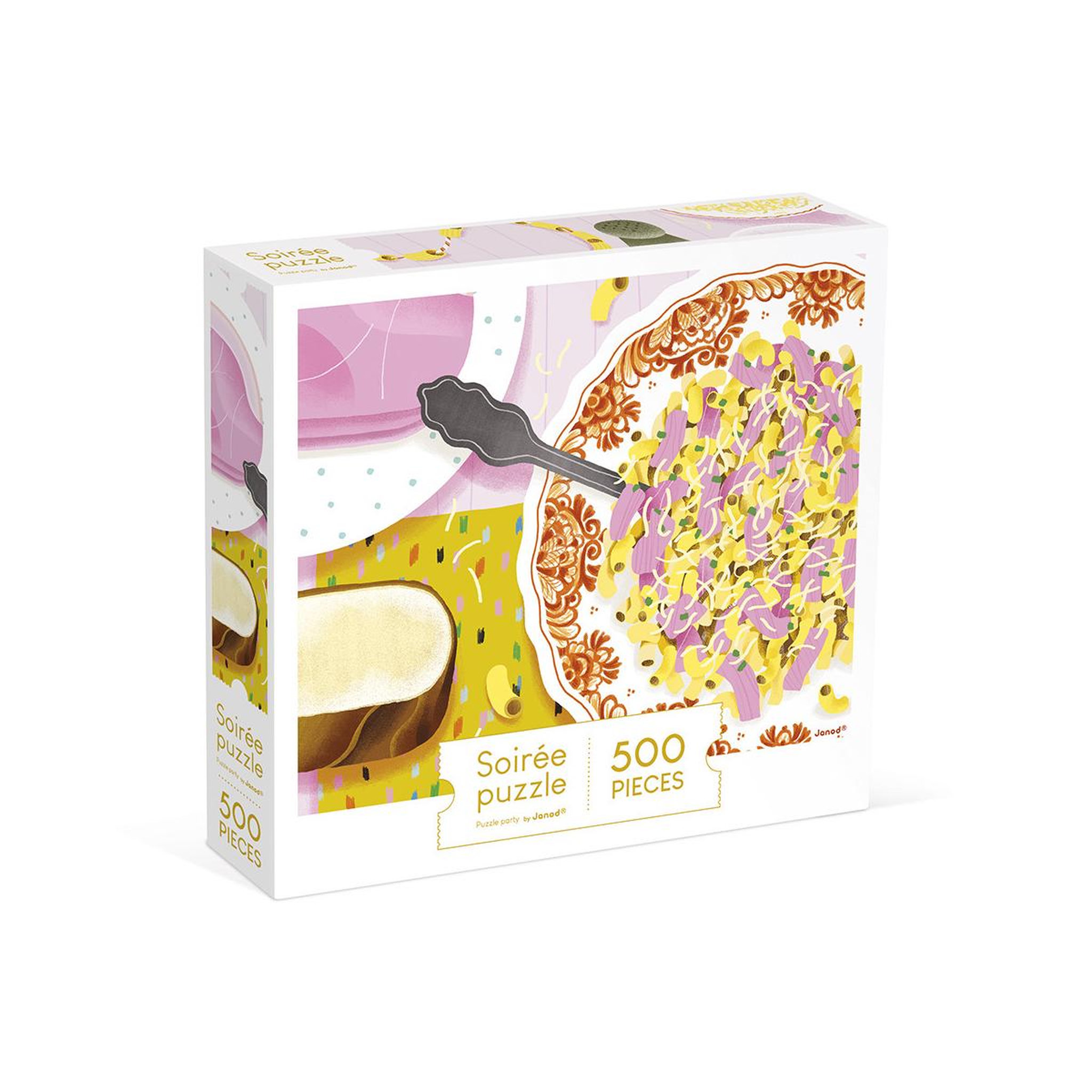 JANOD puzzle 500 p Coquillettes Jambon