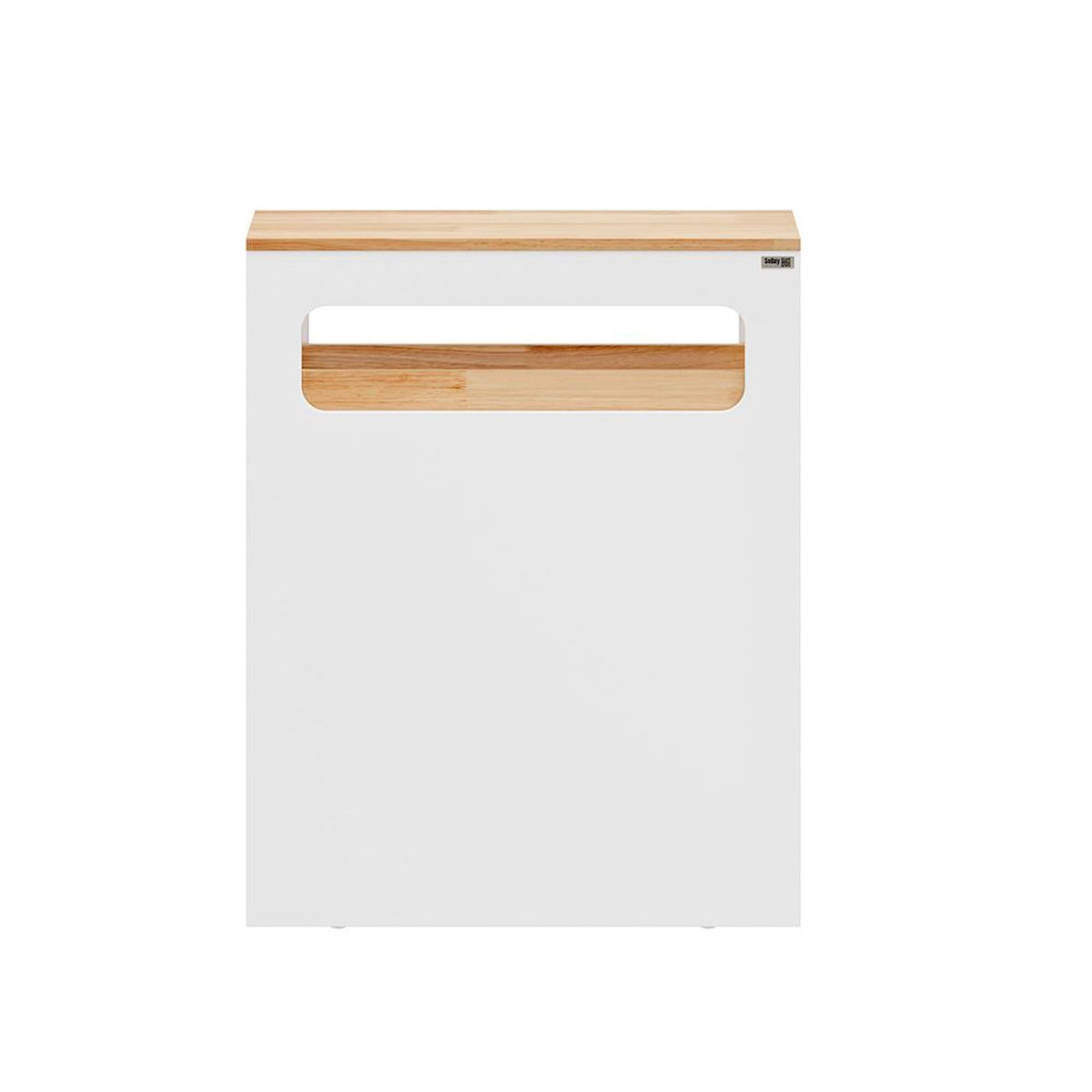 SOBUY Meuble Rangement 4 Tiroirs avec Roulettes Blanc 65x23x82cm BZR54-III-WN