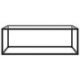 Voir la diapositive 2 : VIDAXL Table basse Noir avec verre trempe 100x50x35 cm