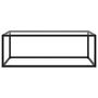 Voir la diapositive 2 : VIDAXL Table basse Noir avec verre trempe 100x50x35 cm