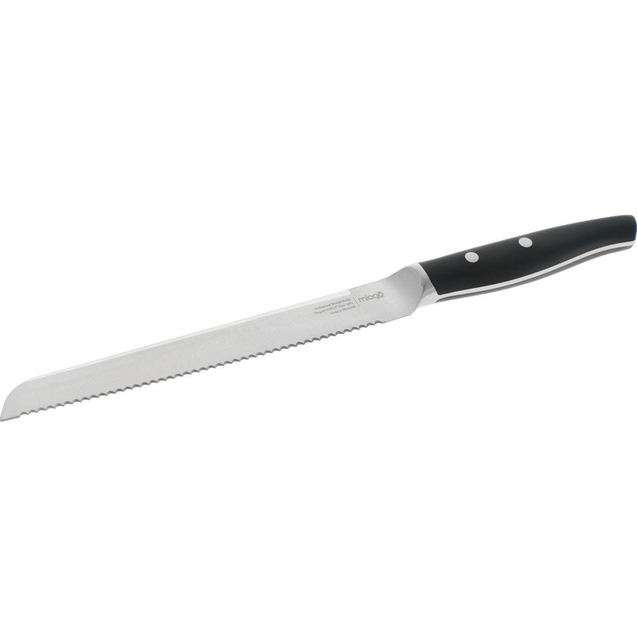 Voir la diapositive 2 : MIOGO Couteau à pain 20 cm Professionnel forgé