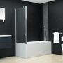 Voir la diapositive 4 : VIDAXL Cabine de douche pliante ESG 120x68x130 cm