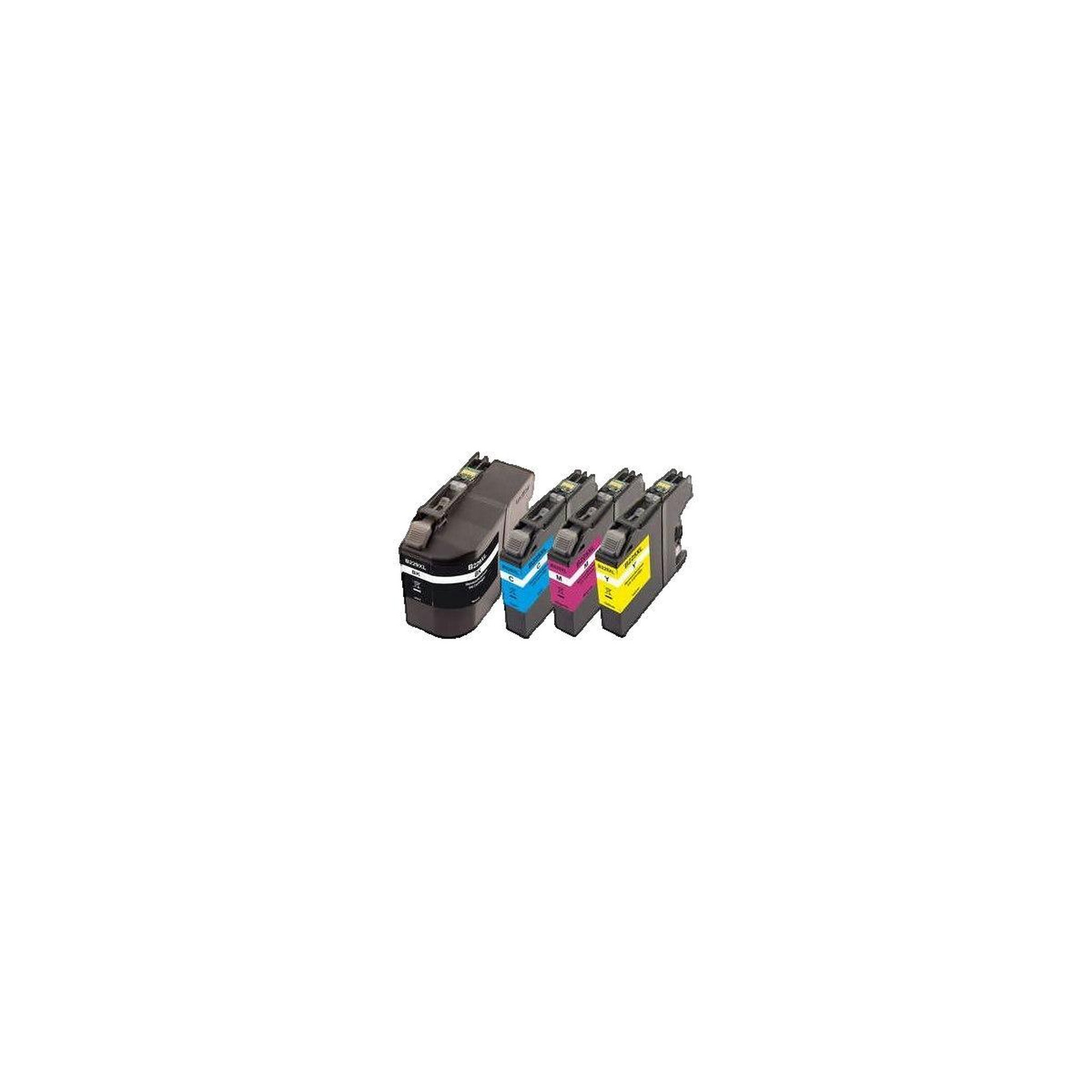 Peach Pack de cartouches d'encre Peach compatibles Brother noir cyan magenta jaune