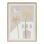 ATMOSPHERA Tableau Imprimé Déco  Mélinda  45x60cm Multicolore