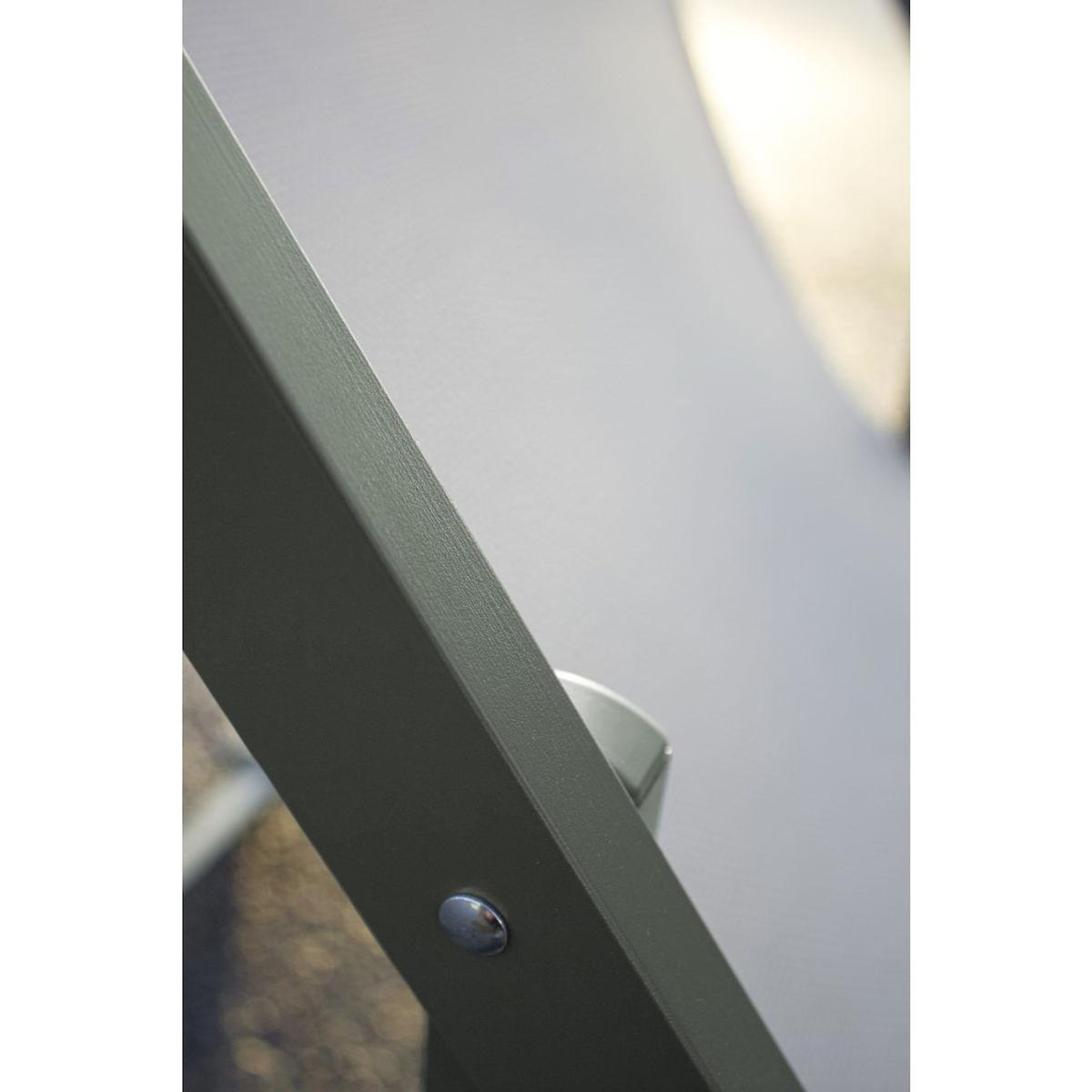 Paris Prix Lot de 2 Chiliennes de Jardin Pliantes  Julia  102cm Kaki