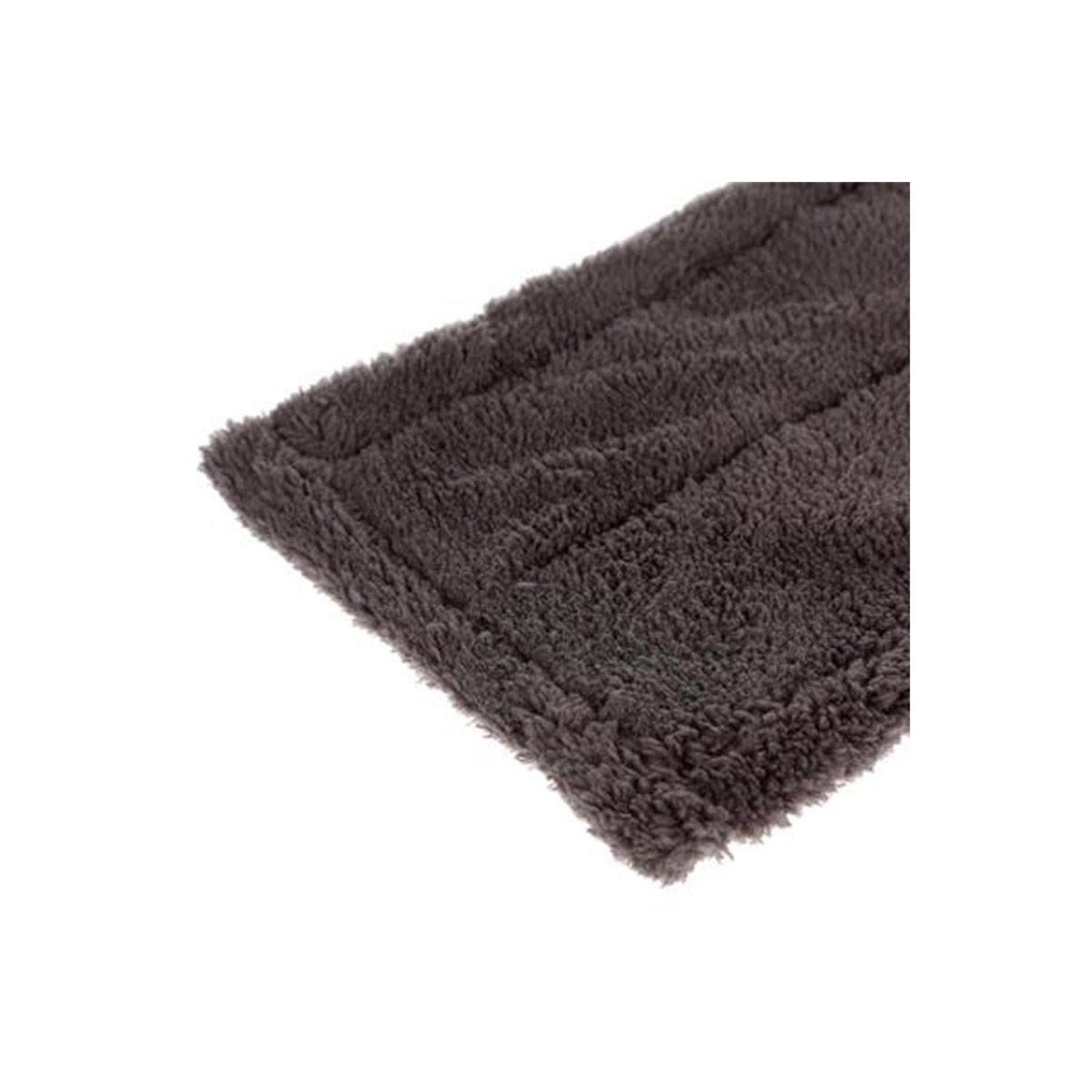 Voir la diapositive 2 : B BASIC & CO Serpillière microfibre  balai  14x24cm gris