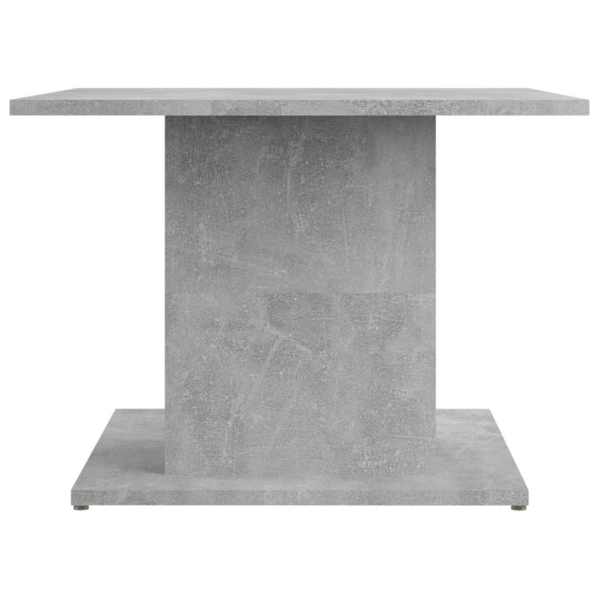 VIDAXL Table basse gris beton 55,5x55,5x40 cm bois d'ingenierie