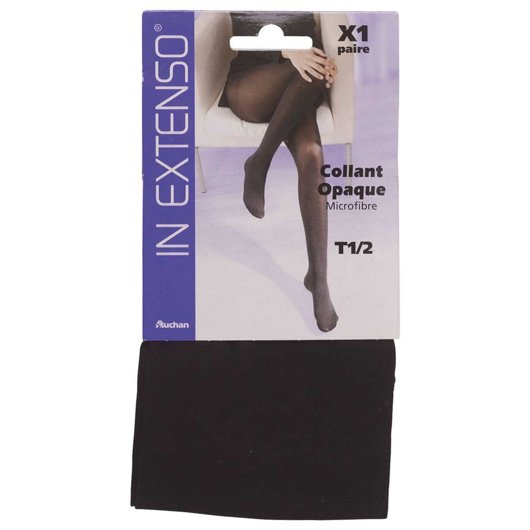 IN EXTENSO Collant Opaque 80 Deniers Pas Cher Auchan fr
