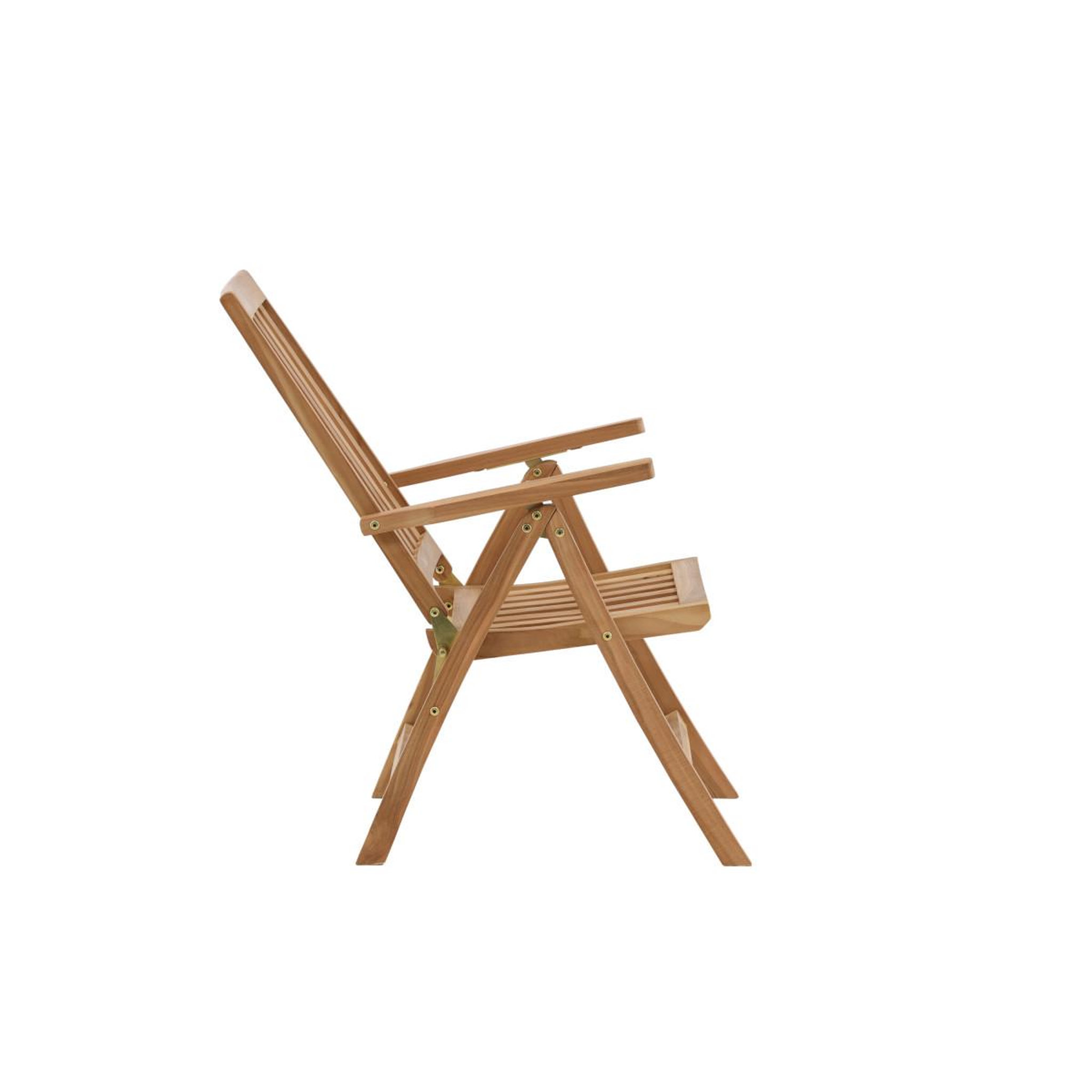 Voir la diapositive 6 : Paris Prix Chaise de jardin en teck  kenya  105cm naturel