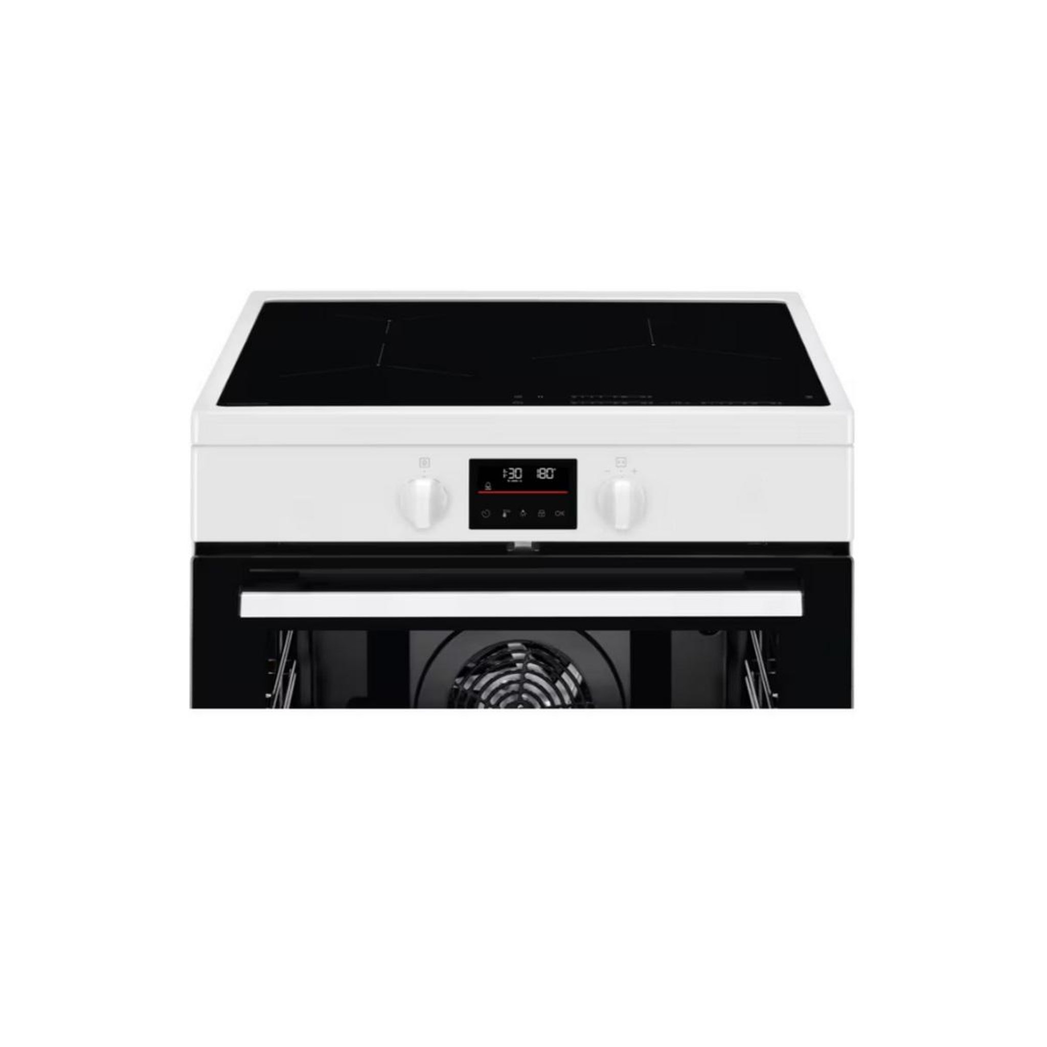 Voir la diapositive 3 : ELECTROLUX Cuisinière induction 73l 3 feux - lki64890cw