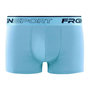 Voir la diapositive 3 : FREEGUN Lot de 4 boxers homme en coton John Pastel