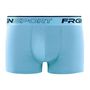 Voir la diapositive 3 : FREEGUN Lot de 4 boxers homme en coton John Pastel