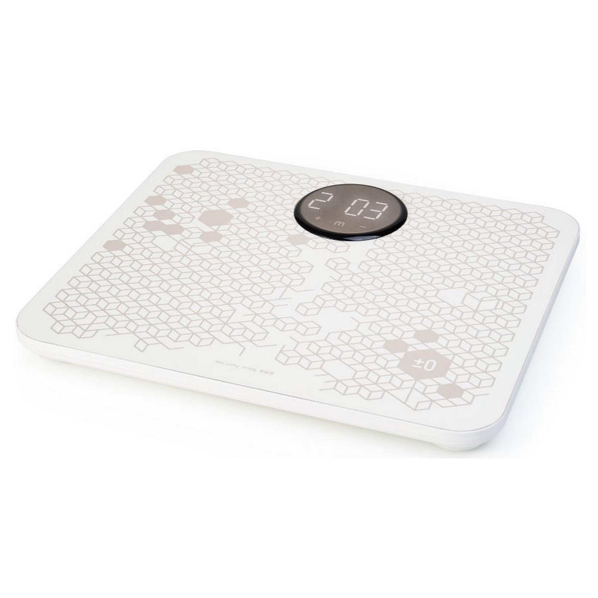 Voir la diapositive 2 : Terraillon Pèse personne et électrostimulateur blanc - powermassager