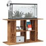 Voir la diapositive 3 : VIDAXL Support pour aquarium vieux bois 100x40x60 cm bois d ingénierie