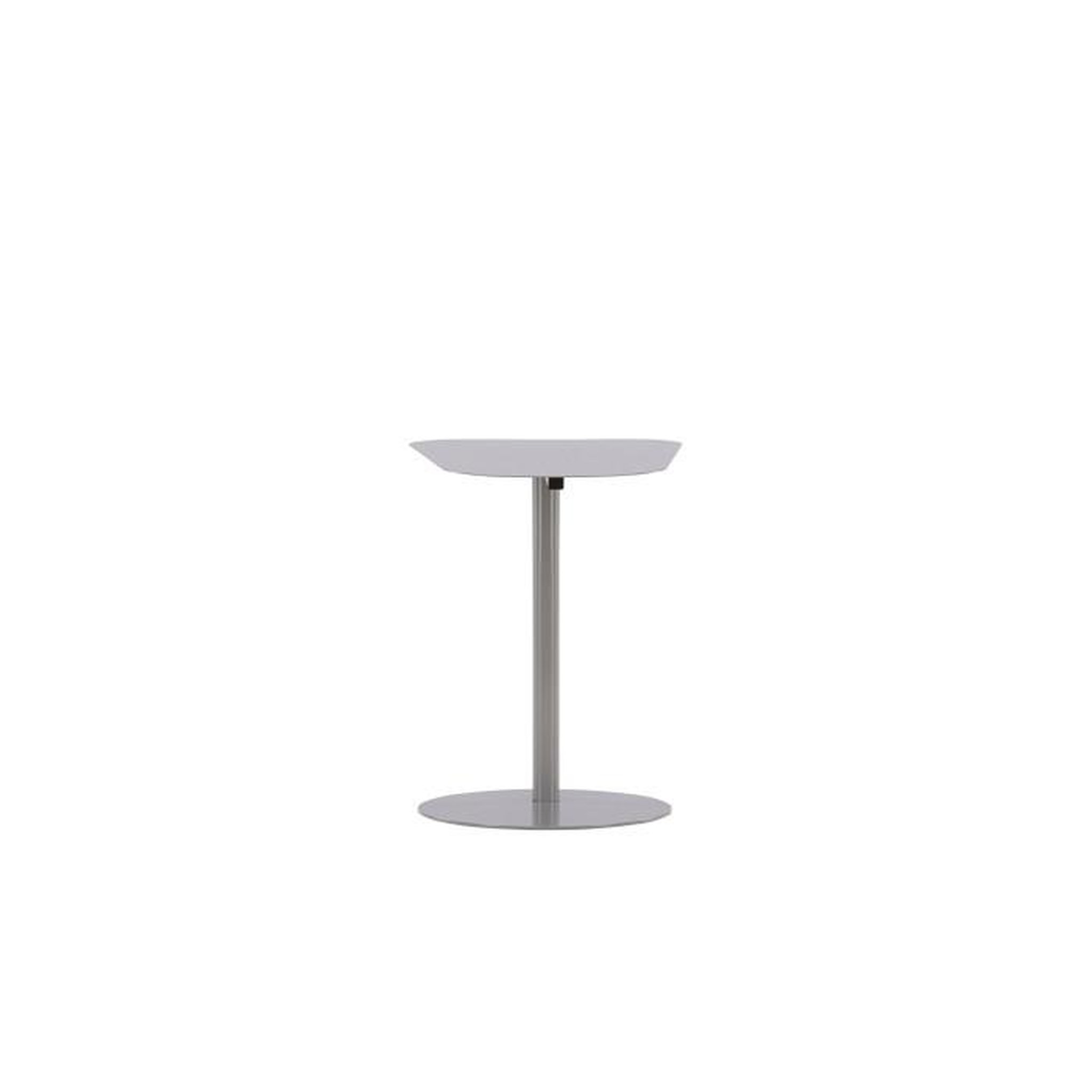 Voir la diapositive 4 : Paris Prix Table d'Appoint Design  San Jose  50cm Gris Clair