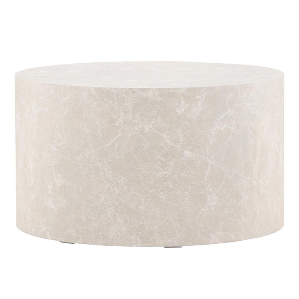 Paris Prix Table Basse Ronde  York  80cm Beige