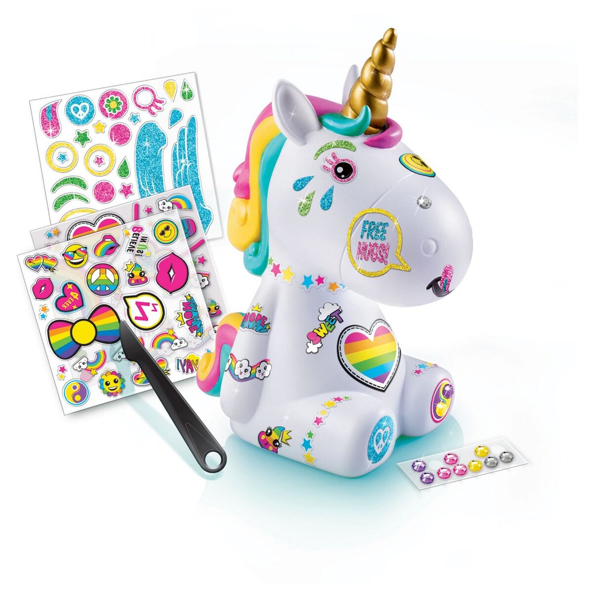 CANAL TOYS Kit Tie and Dye thème Licorne
