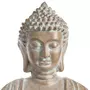 ATMOSPHERA Statuette de Bouddha Eté Indien - H. 39 cm - Beige effet blanchi