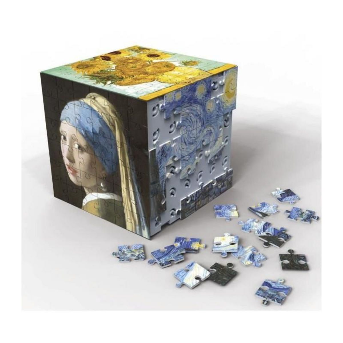 EDUCA Set 6 puzzles x 36 pièces 3D Educa Art
