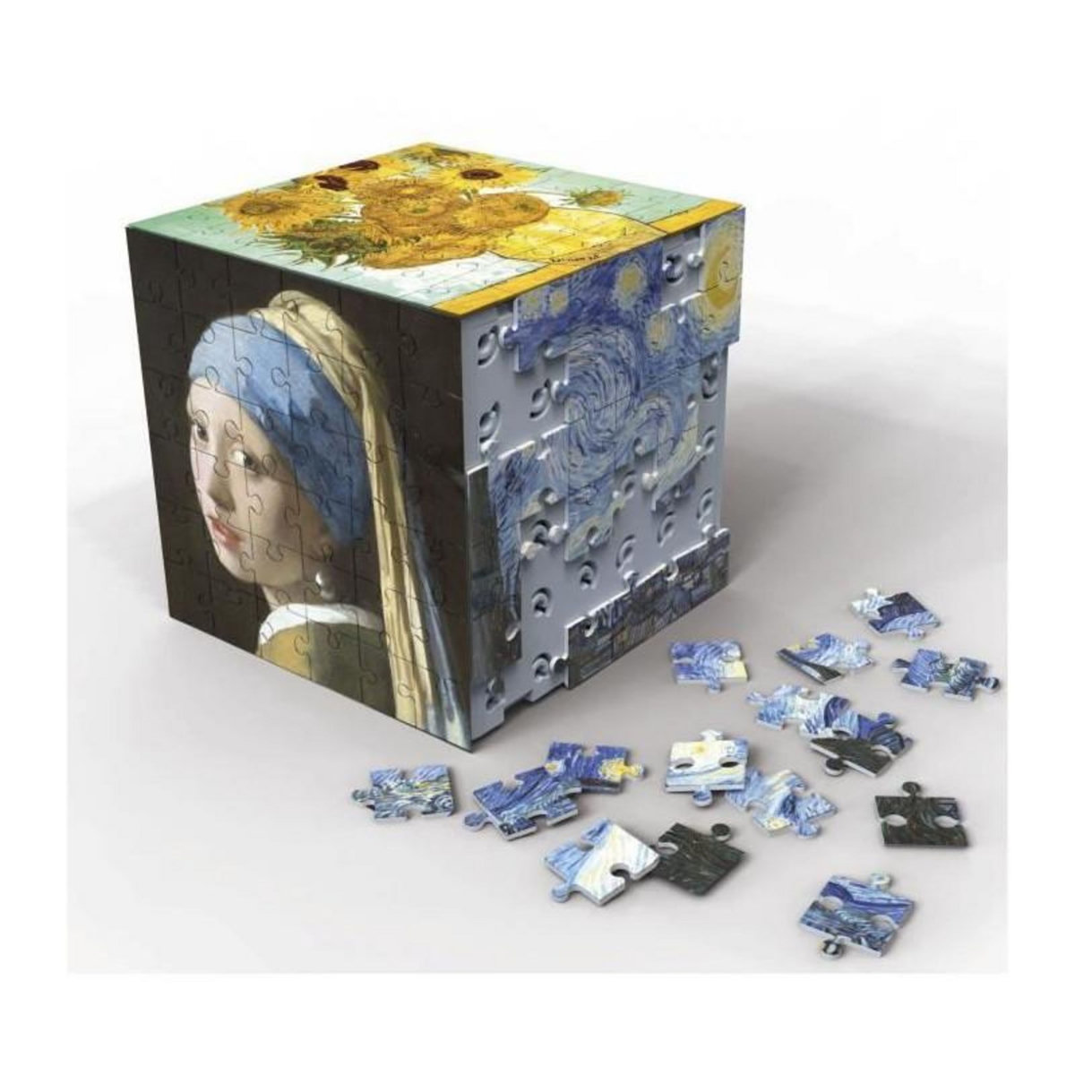 EDUCA Set 6 puzzles x 36 pièces 3D Educa Art