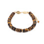 Voir la diapositive 1 : SLOYA Bracelet Blima en pierres Oeil de Tigre