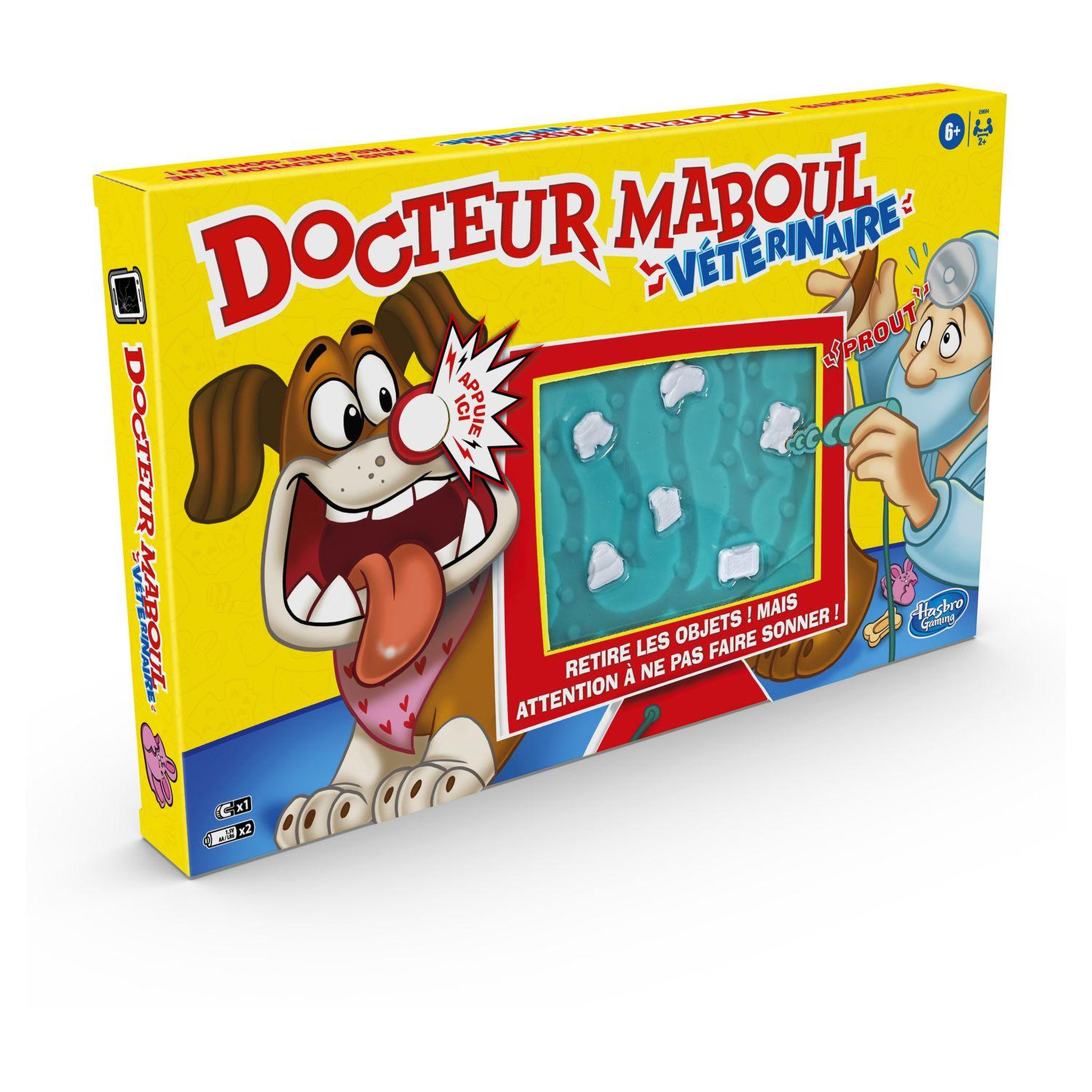 Voir la diapositive 1 : HASBRO Jeu Docteur Maboul Vétérinaire
