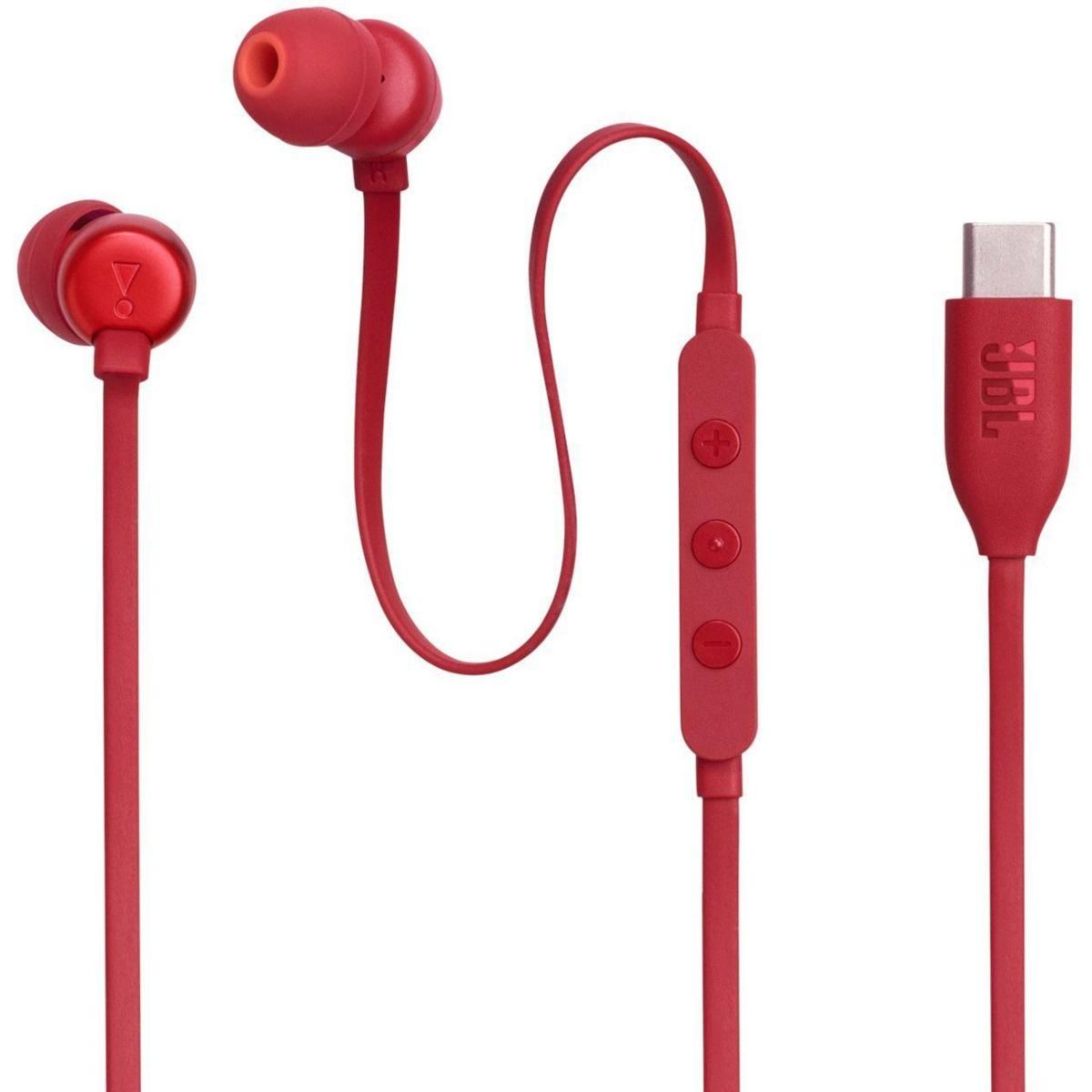 JBL Ecouteurs Tune 310 C Rouge