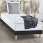 Voir la diapositive 2 : IDLITERIE Ensemble literie : matelas à ressorts ODYSSEE et mémoire de forme avec sommier - Qualité française