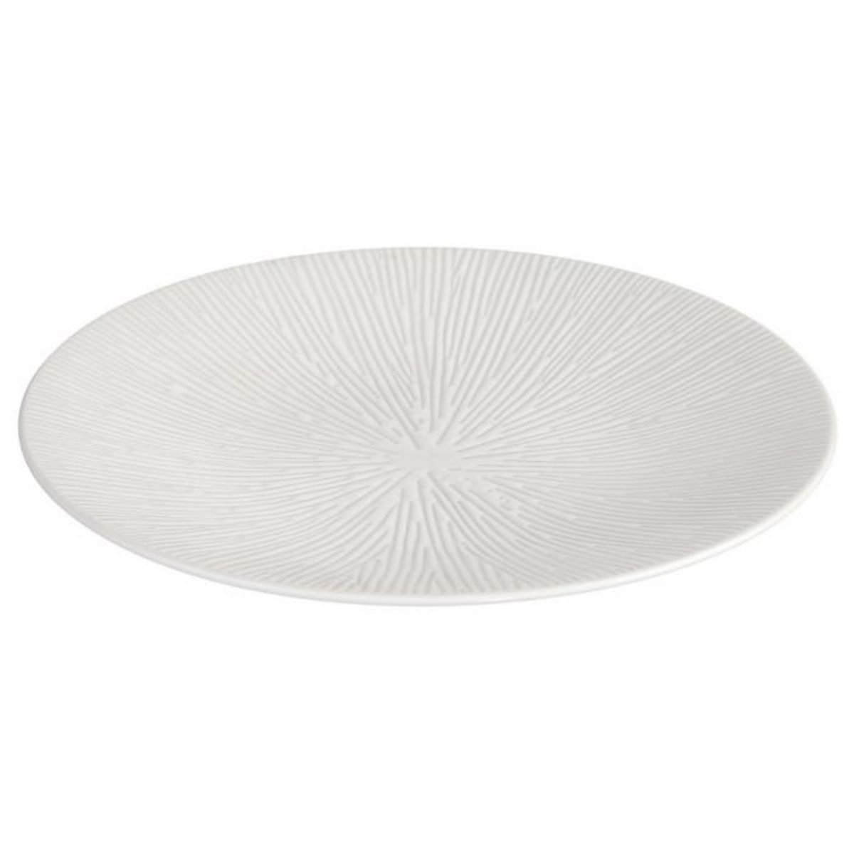 SECRET DE GOURMET Lot de 6 Assiettes à Dessert  Atelier  20,5cm Crème