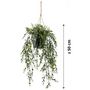 Voir la diapositive 4 : EMERALD Emerald Buis artificiel suspendu en pot 50 cm