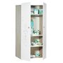 Voir la diapositive 6 : BABY PRICE Ensemble Lit bébé 60x120 cm + commode à langer + armoire TEDDY