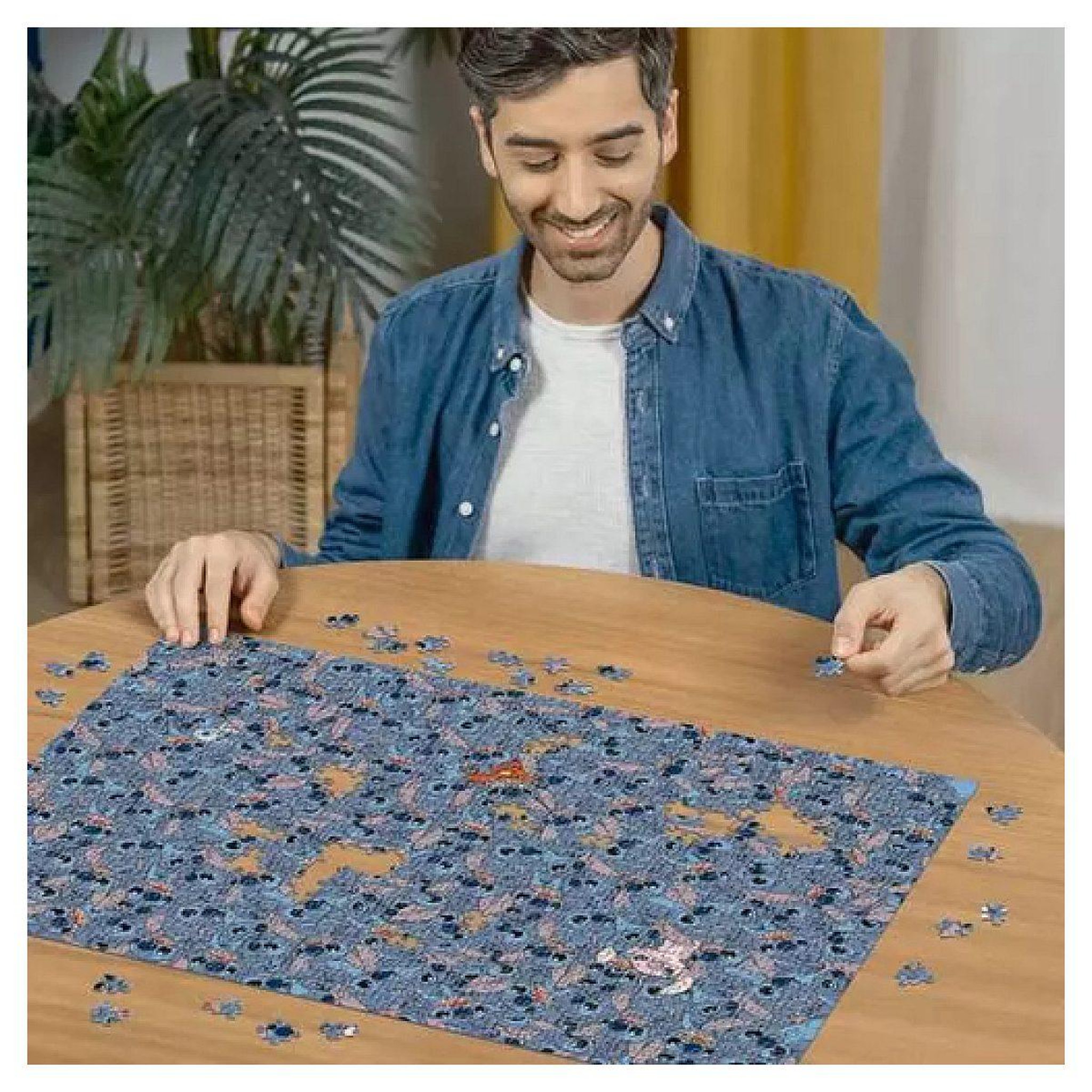 Voir la diapositive 3 : RAVENSBURGER Puzzle 1000 p stitch challenge - disney