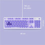 Voir la diapositive 5 : SKILLKORP Clavier gamer K5 VIOLET Access