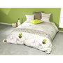 Voir la diapositive 1 : Home collection Housse de couette parureavectaies uni